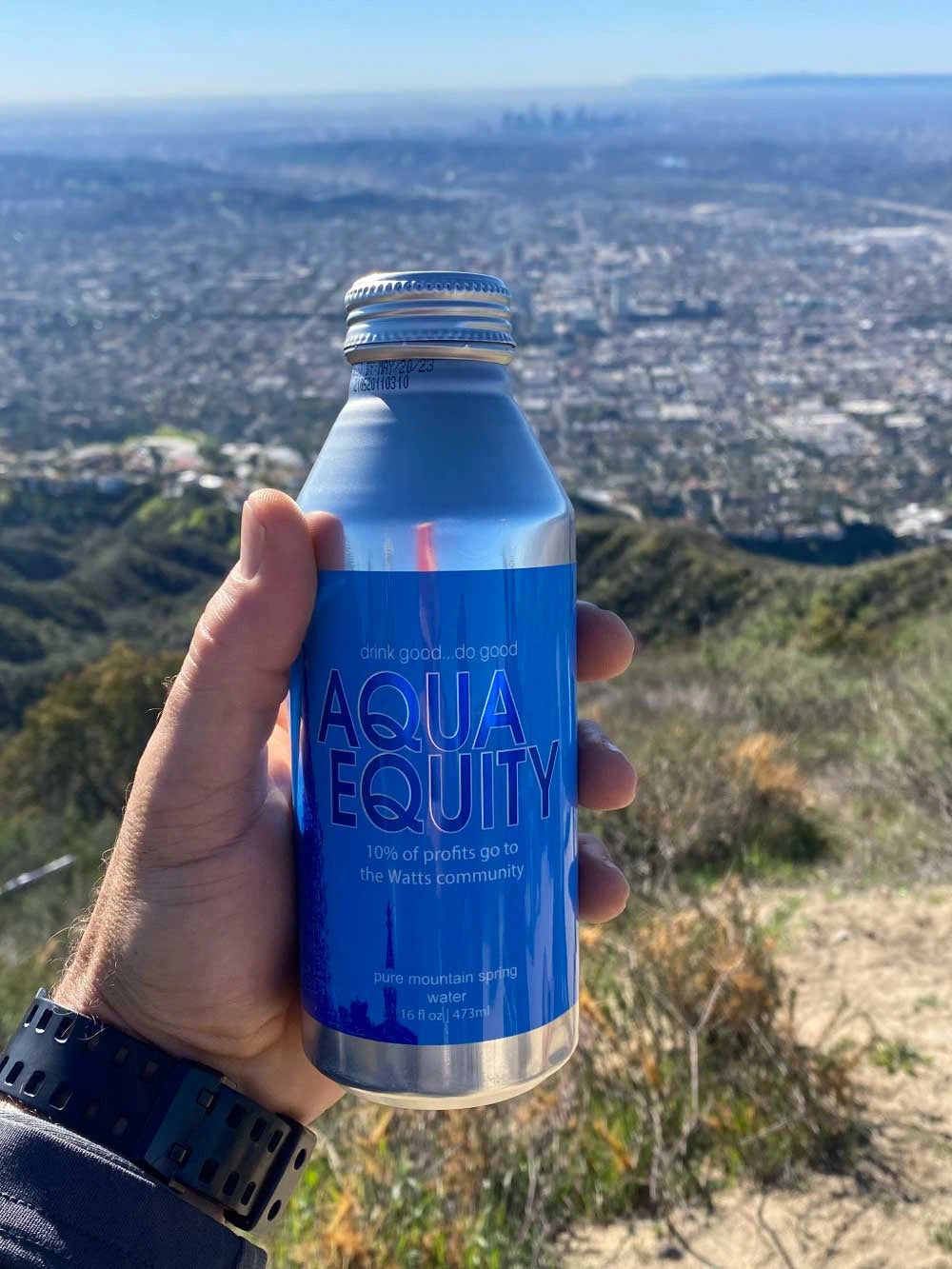 custom aluminum bottled water